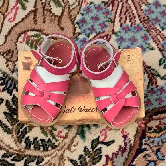Salt Water Sandals by Hoy Other - Salt Water Sandals by Hoy Original Sandal Red Infant Size 4